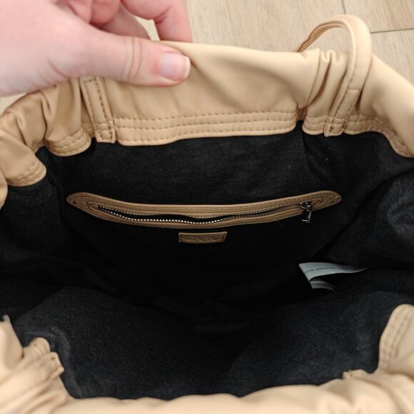 Zara Cream Large Shopper Tote Bag - Picture 11 of 12